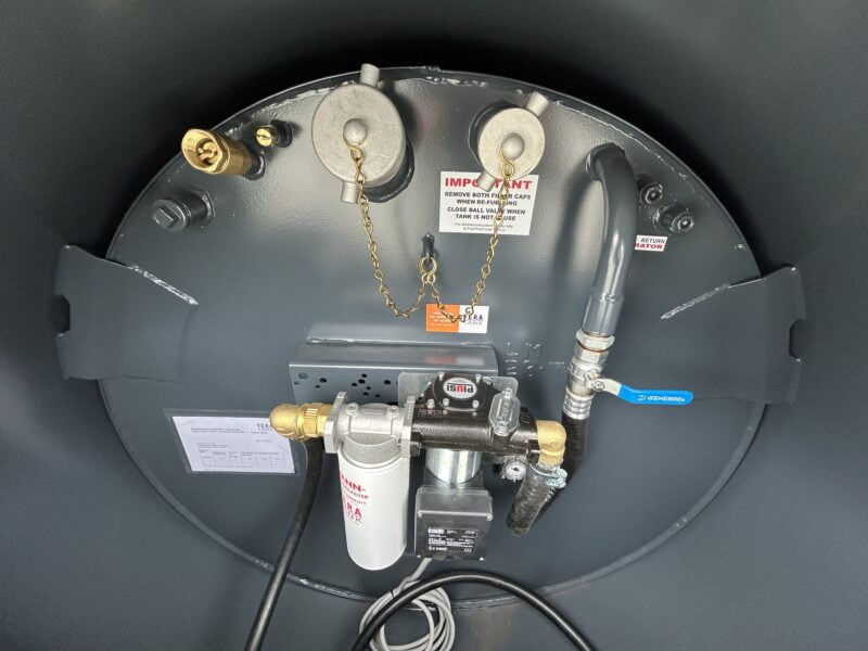1000 Liter Diesel tank på tilhenger